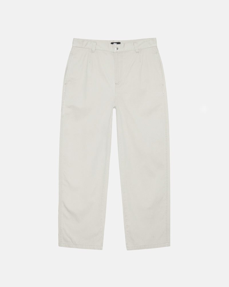 Pantalon Stussy Workgear Twill Putty | BDF-4644391