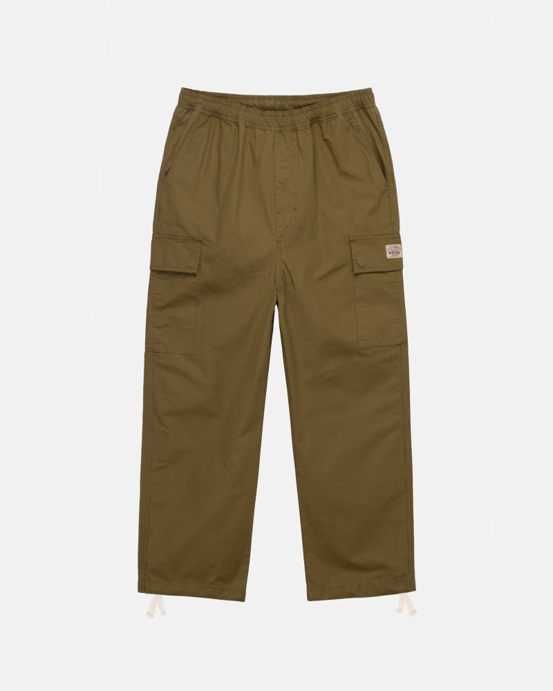 Pantalon Stussy Beach Ripstop Cargo Lizard | QNT-9340279