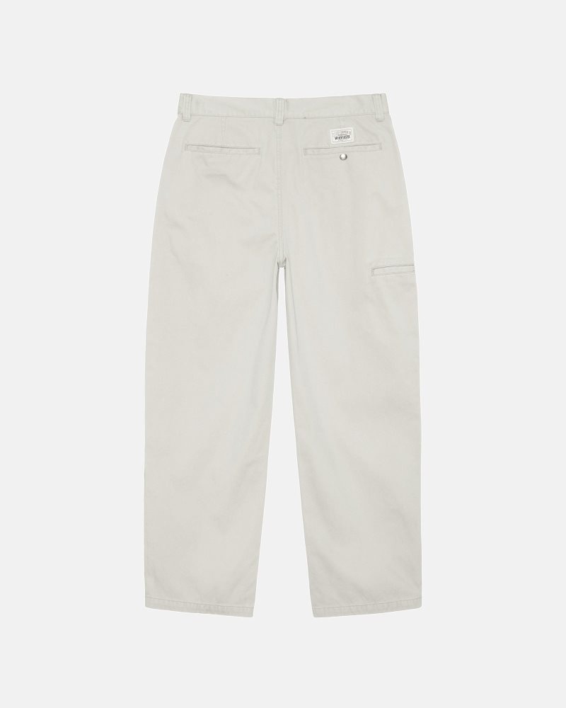 Pantalon Stussy Workgear Twill Putty | BDF-4644391