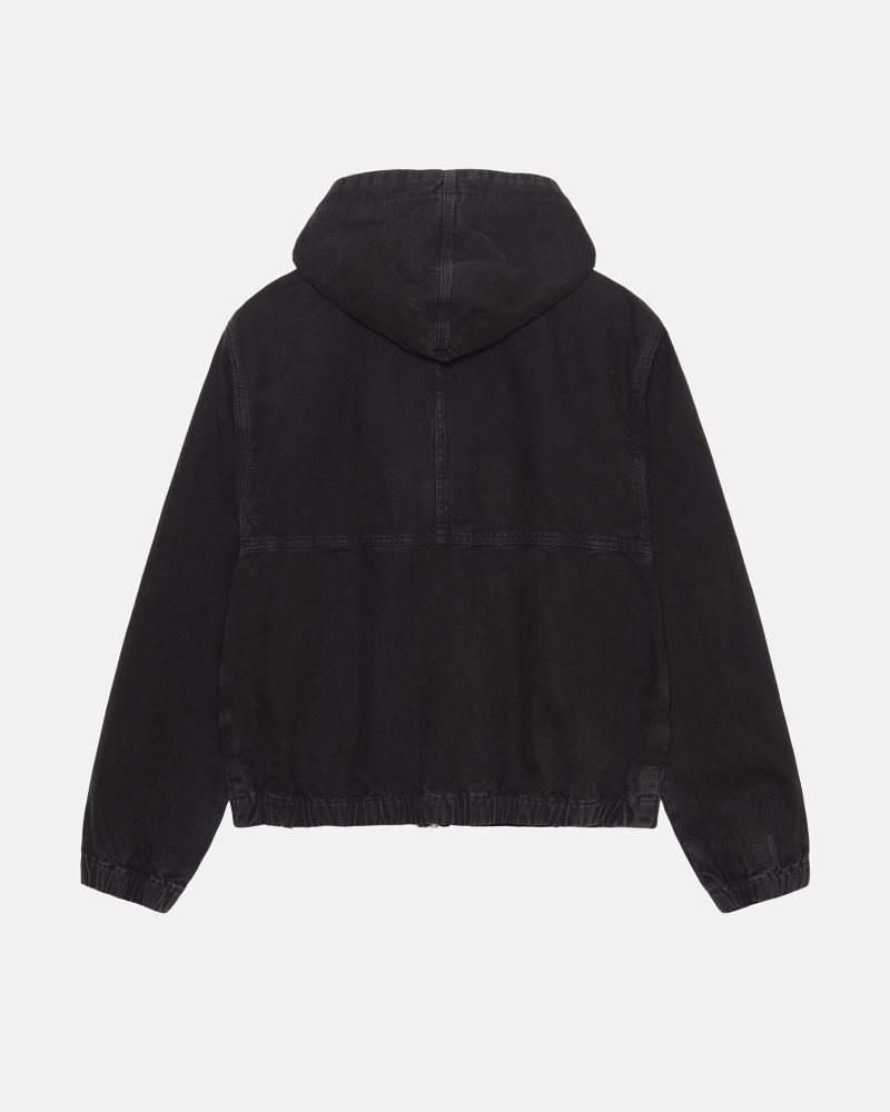 Veste Stussy Travail Insulated Tela Noir | ECA-5262776