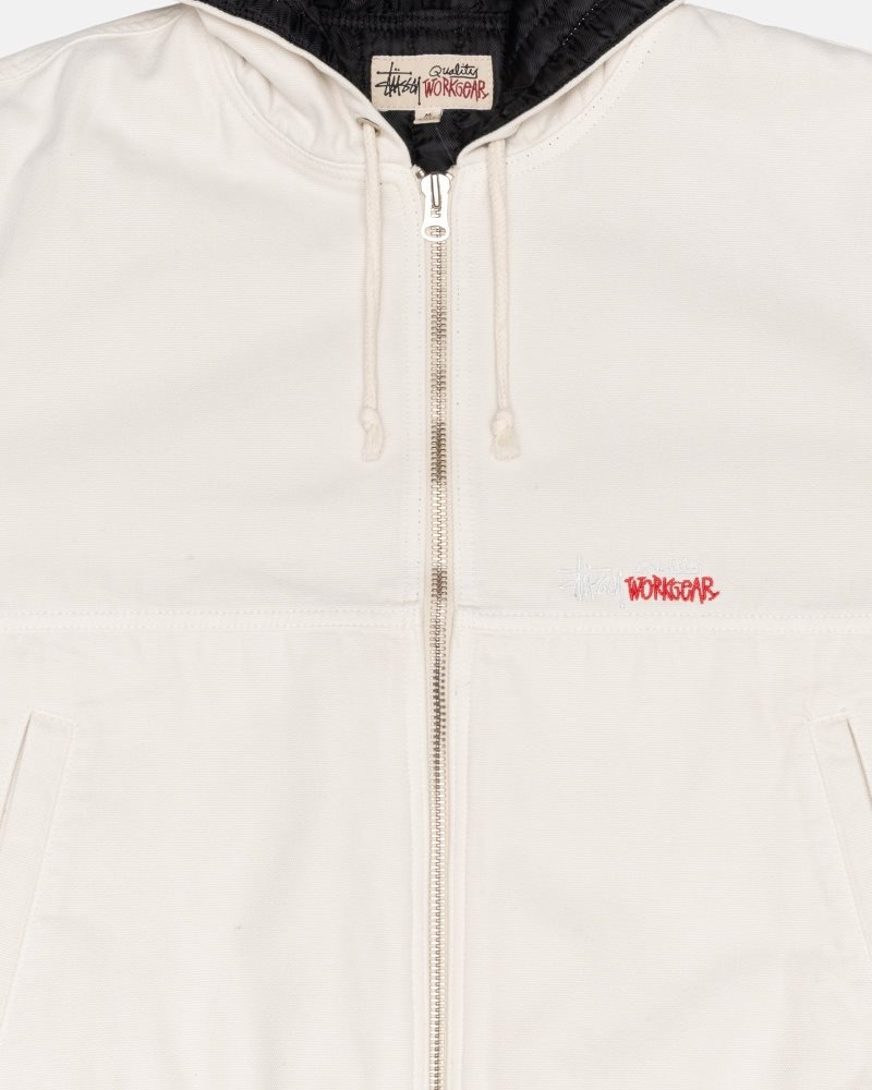 Veste Stussy Travail Insulated Tela Bone | ZPY-5750506