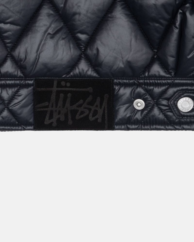 Veste Stussy Ranch Matelassé Nylon Noir | UKE-3546068