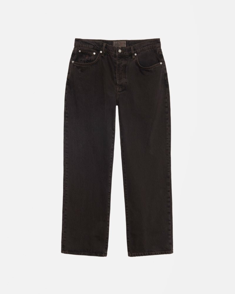 Jean Stussy Classiche Denim Espresso | LWY-1468896