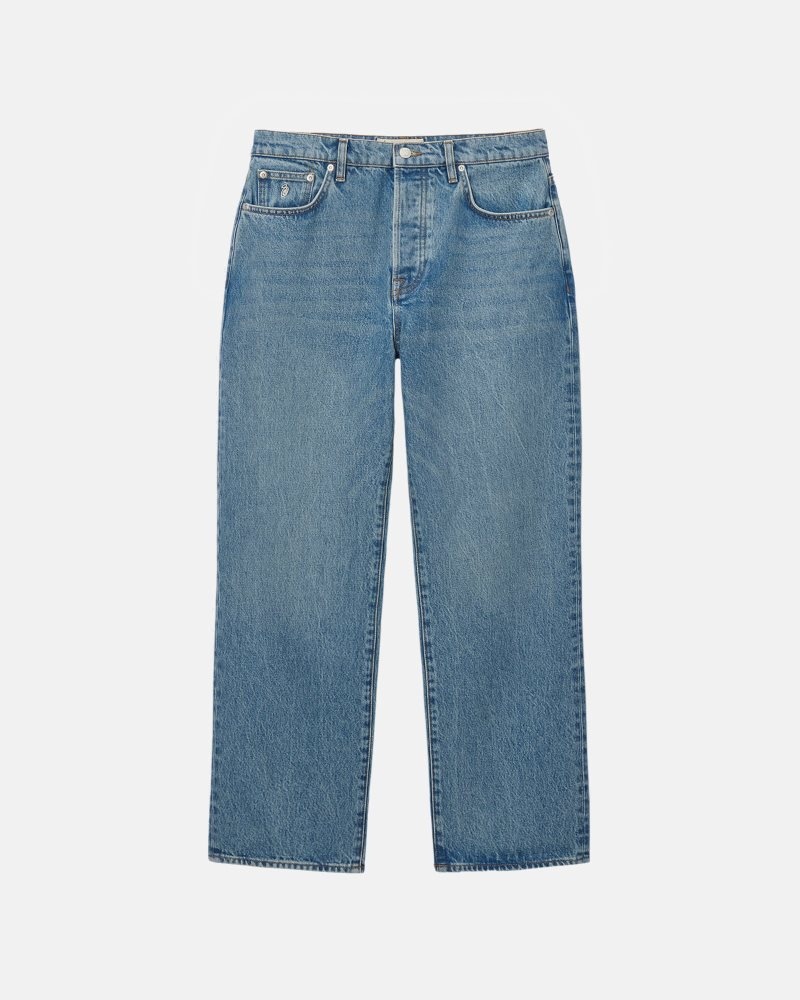 Jean Stussy Classiche Denim Bleu | WSE-5091104