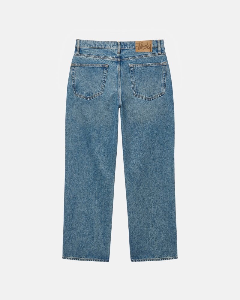 Jean Stussy Classiche Denim Bleu | WSE-5091104