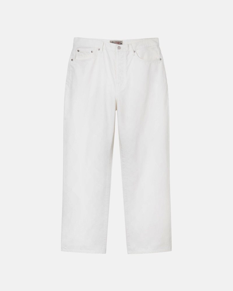 Jean Stussy Classiche Overdyed Bone | EFB-7364431