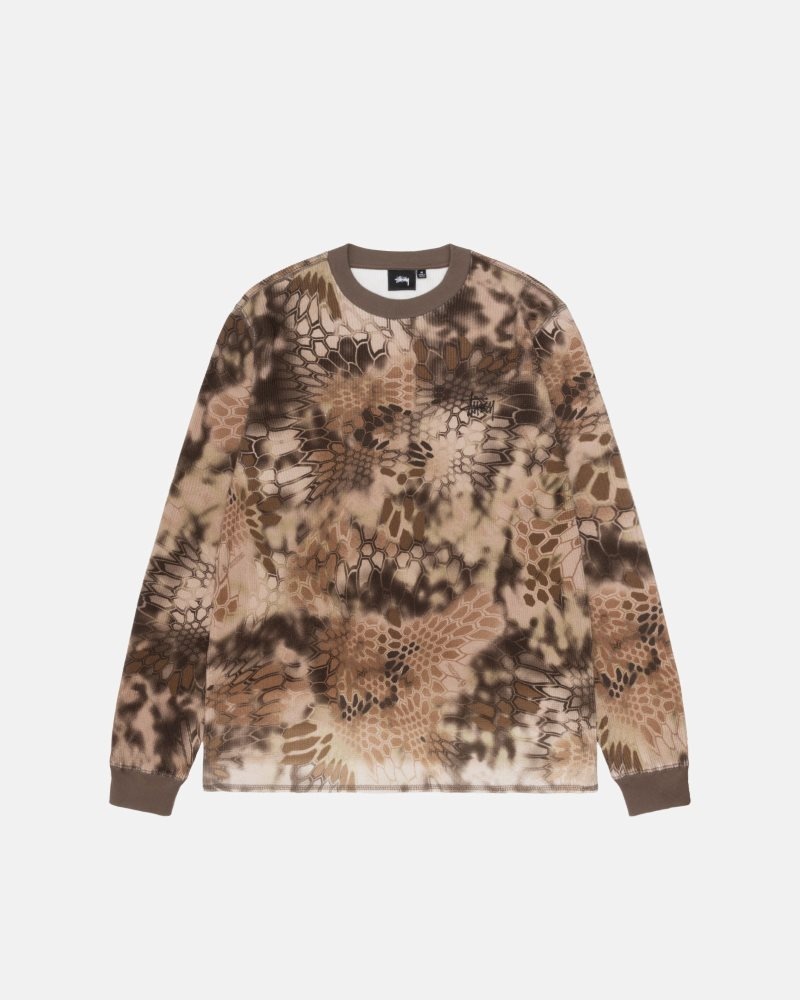 Pull Stussy Kryptek Camo Ls Thermal Highlander | WIL-5659020