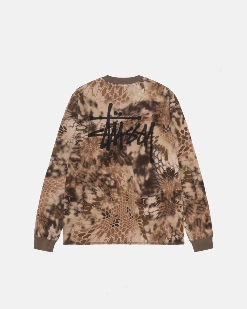 Pull Stussy Kryptek Camo Ls Thermal Highlander | WIL-5659020