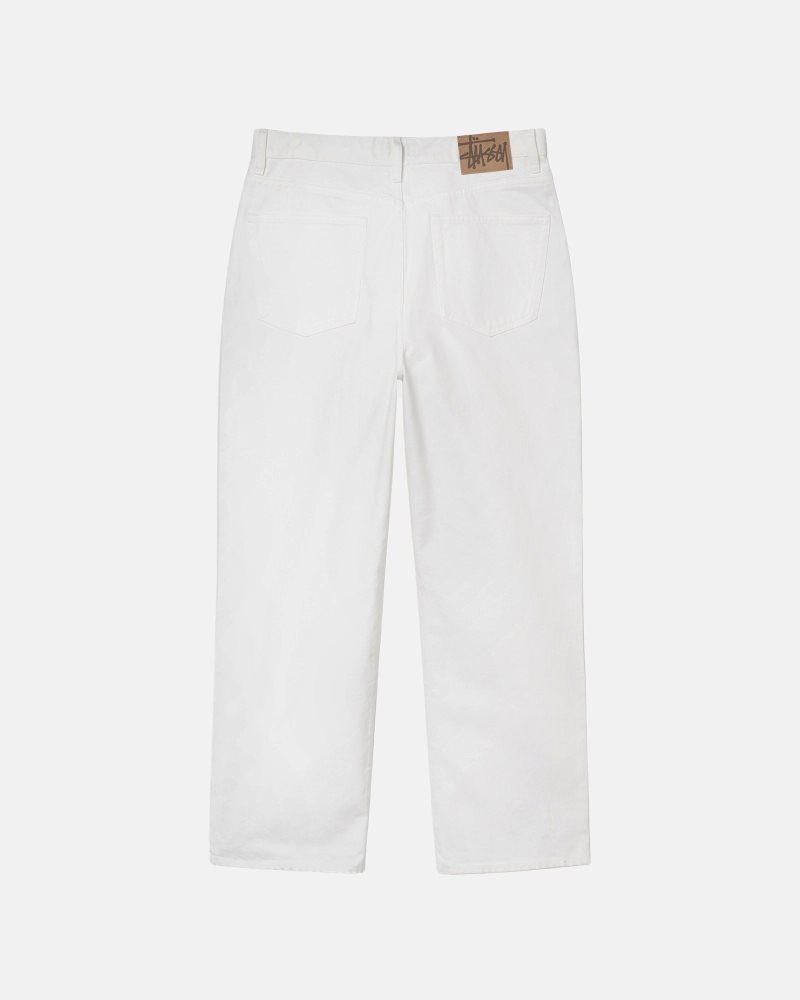 Jean Stussy Classiche Overdyed Bone | EFB-7364431