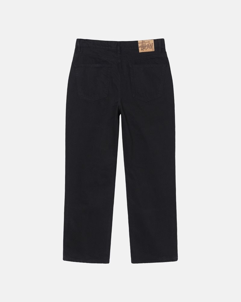 Jean Stussy Classiche Overdyed Noir | VUA-9716715