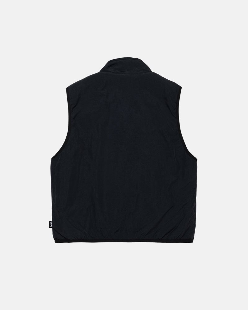 Gilet Stussy Sherpa Reversible Noir | FMX-2697974