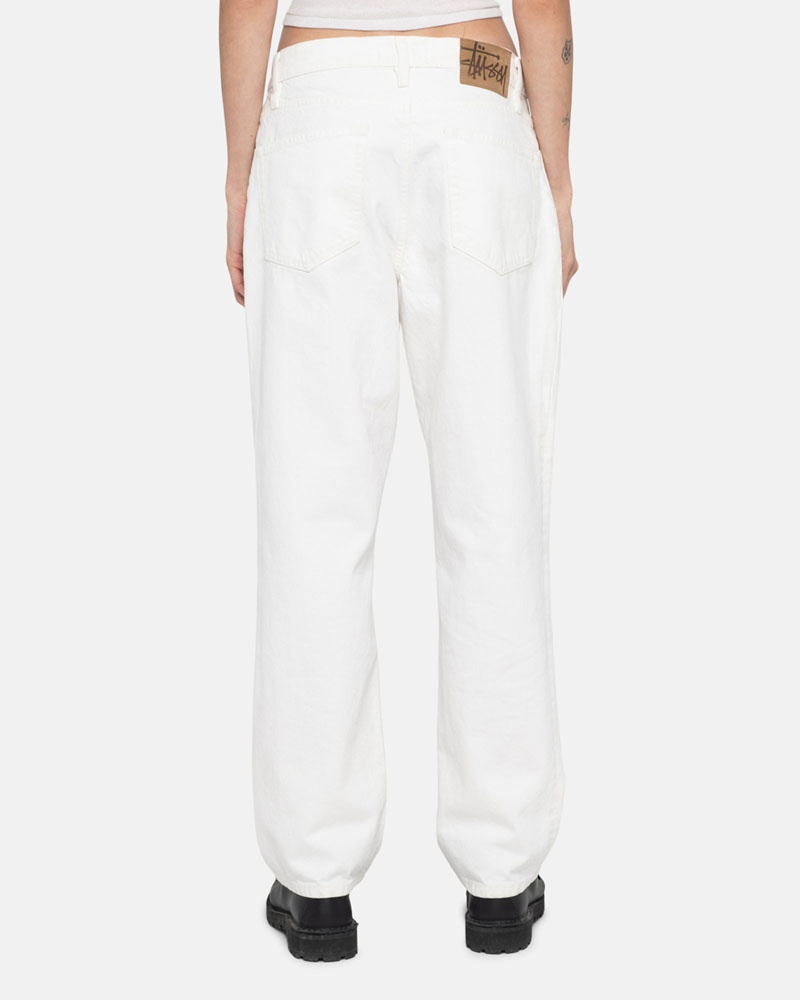 Jean Stussy Classiche Overdyed Bone | EFB-7364431