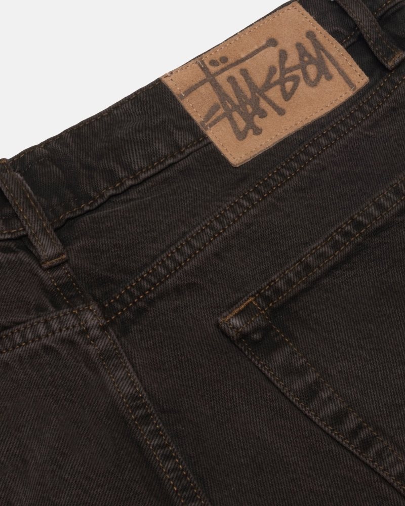 Jean Stussy Classiche Denim Espresso | LWY-1468896