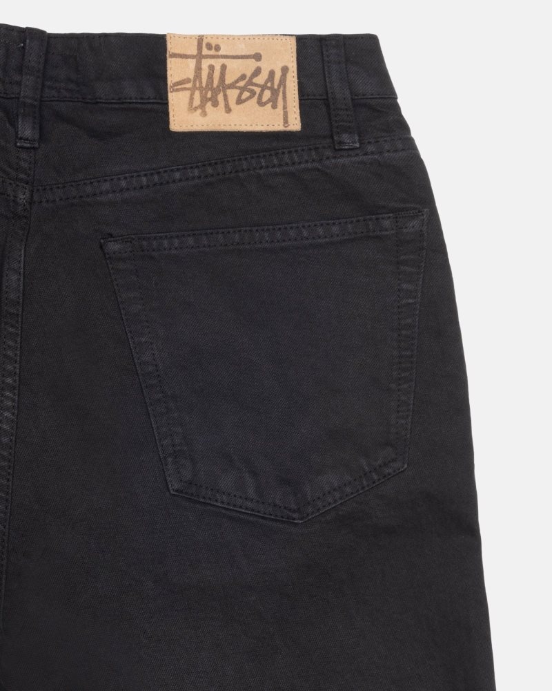 Jean Stussy Classiche Overdyed Noir | VUA-9716715