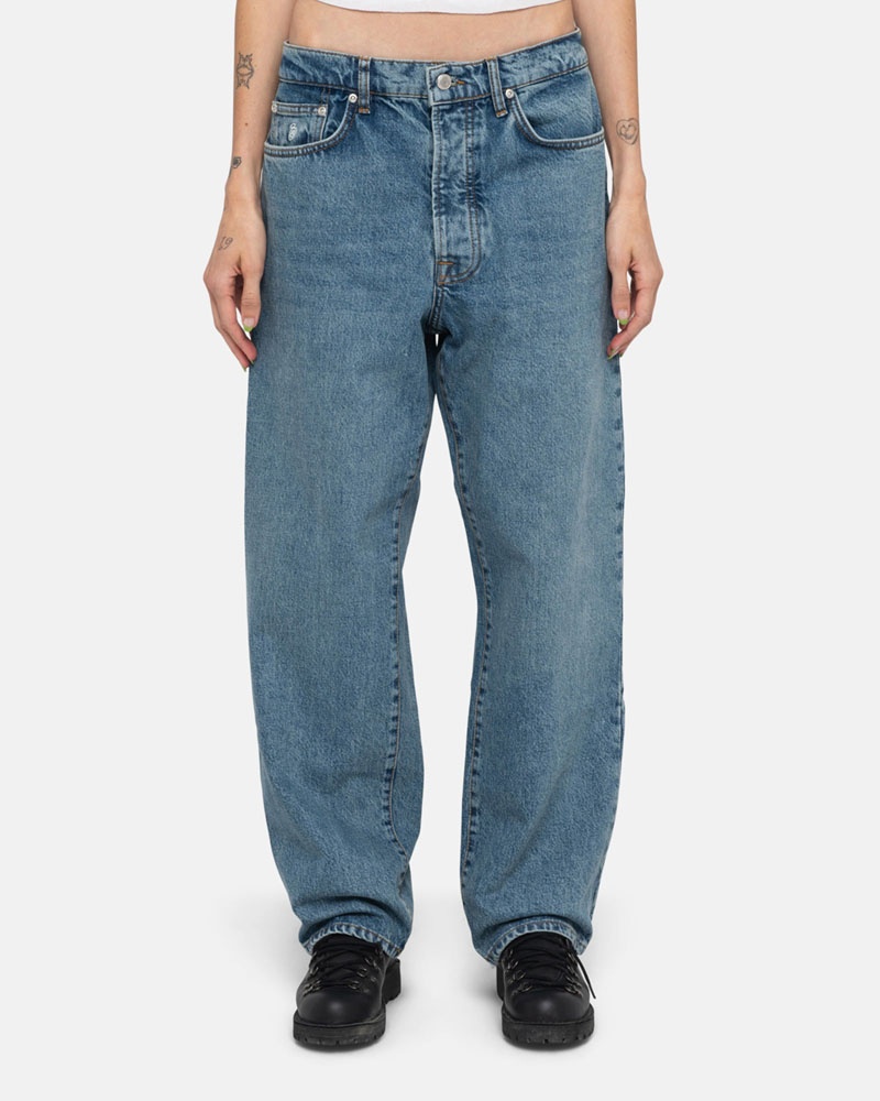 Jean Stussy Classiche Denim Bleu | WSE-5091104