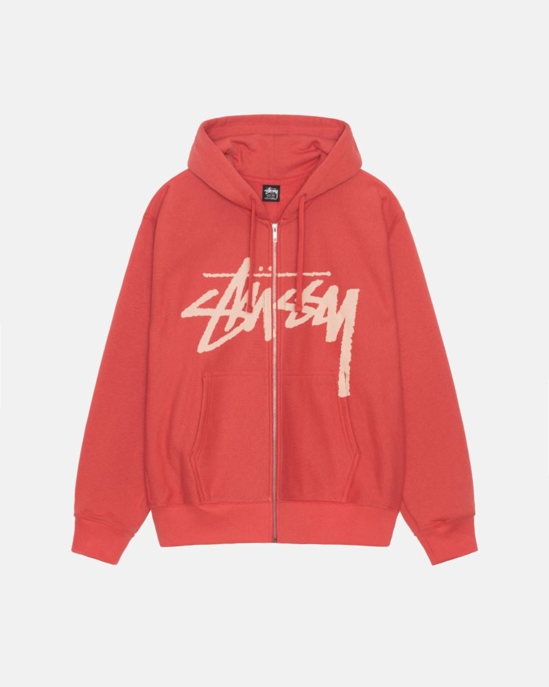 Sweat a Capuche Stussy Venus Zip Pepper | KNN-3570503