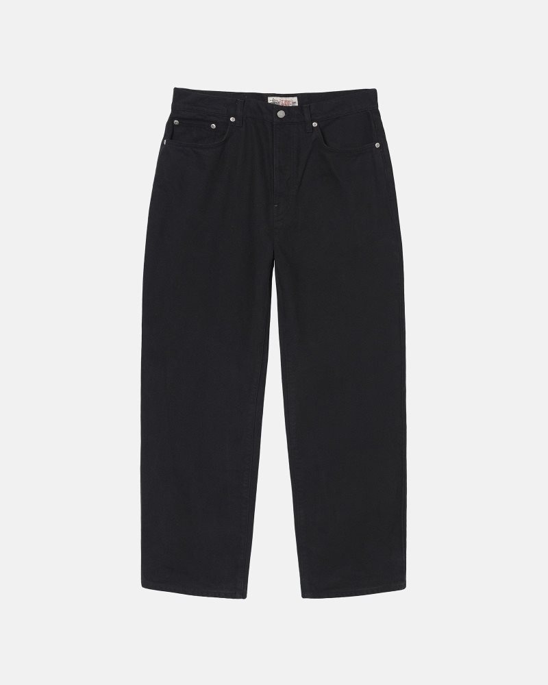 Jean Stussy Big Ol' Overdyed Noir | FLM-8244134