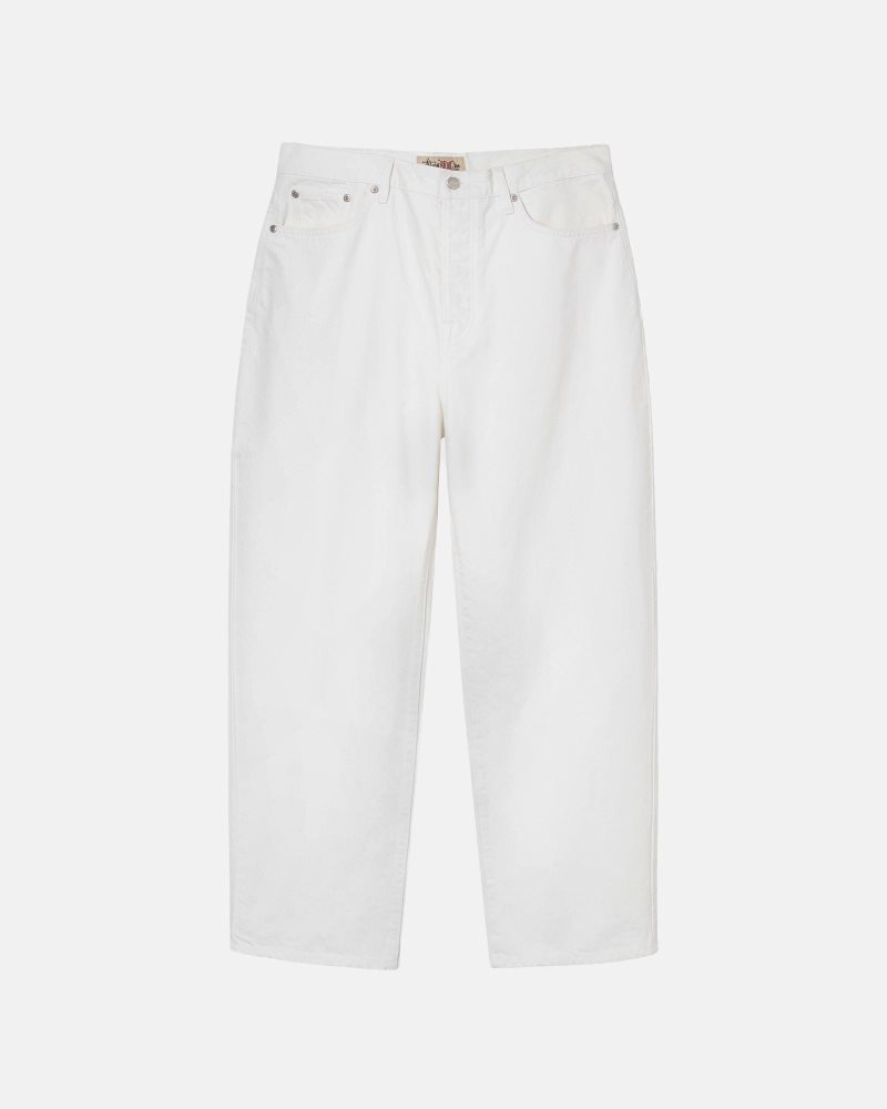 Jean Stussy Big Ol' Overdyed Bone | UPB-2744550