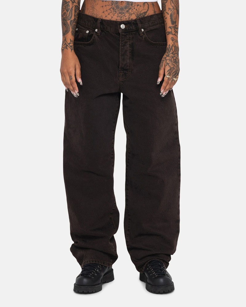 Jean Stussy Big Ol' Denim Espresso | XJT-9622587