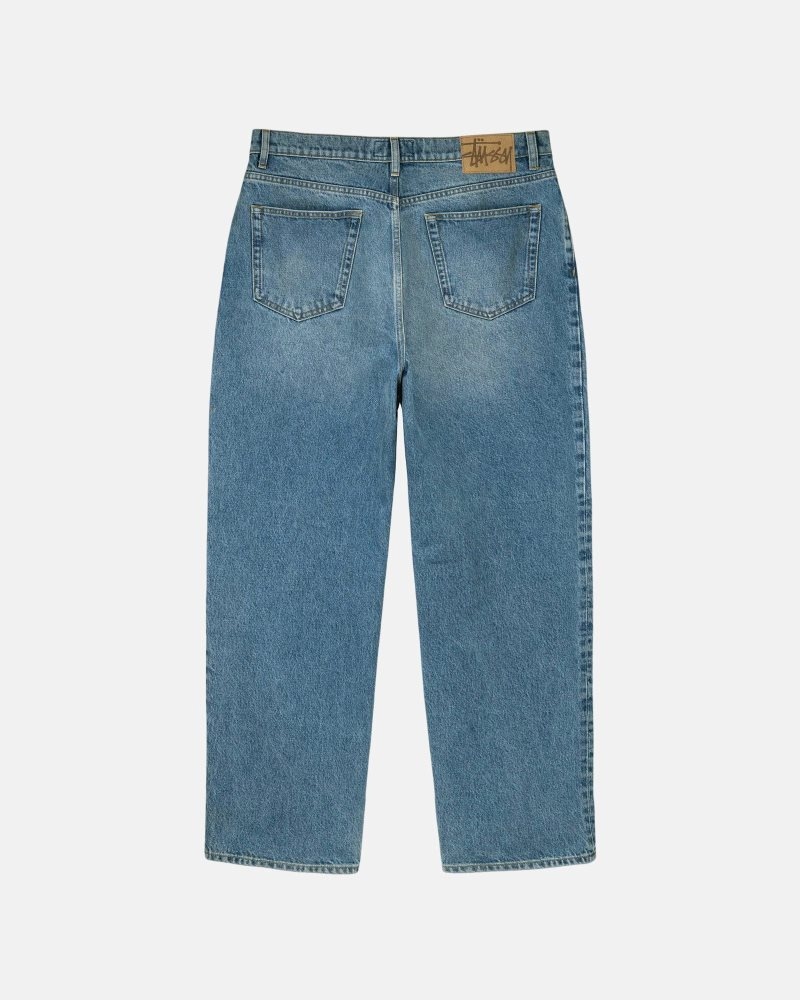 Jean Stussy Big Ol' Denim Bleu | QDS-0598062