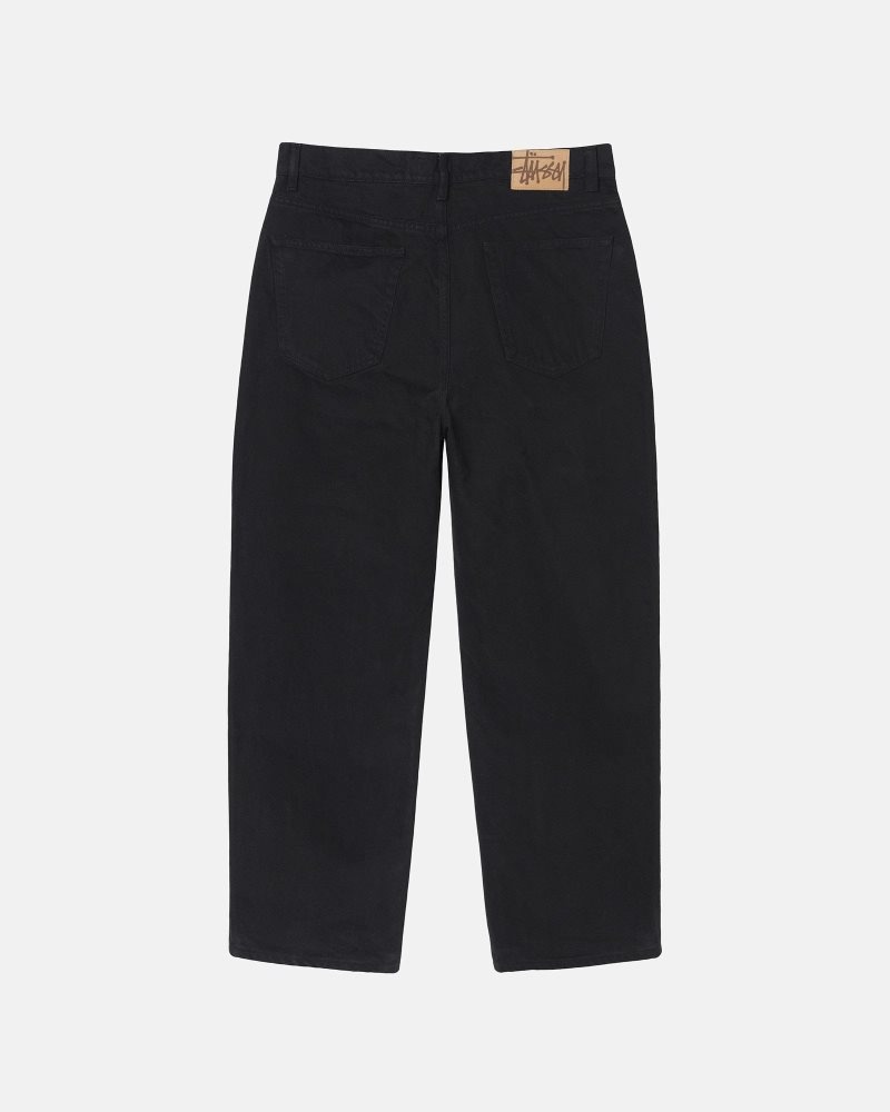 Jean Stussy Big Ol' Overdyed Noir | FLM-8244134