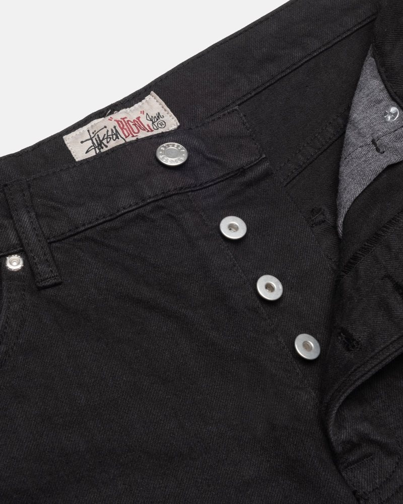 Jean Stussy Big Ol' Overdyed Noir | FLM-8244134