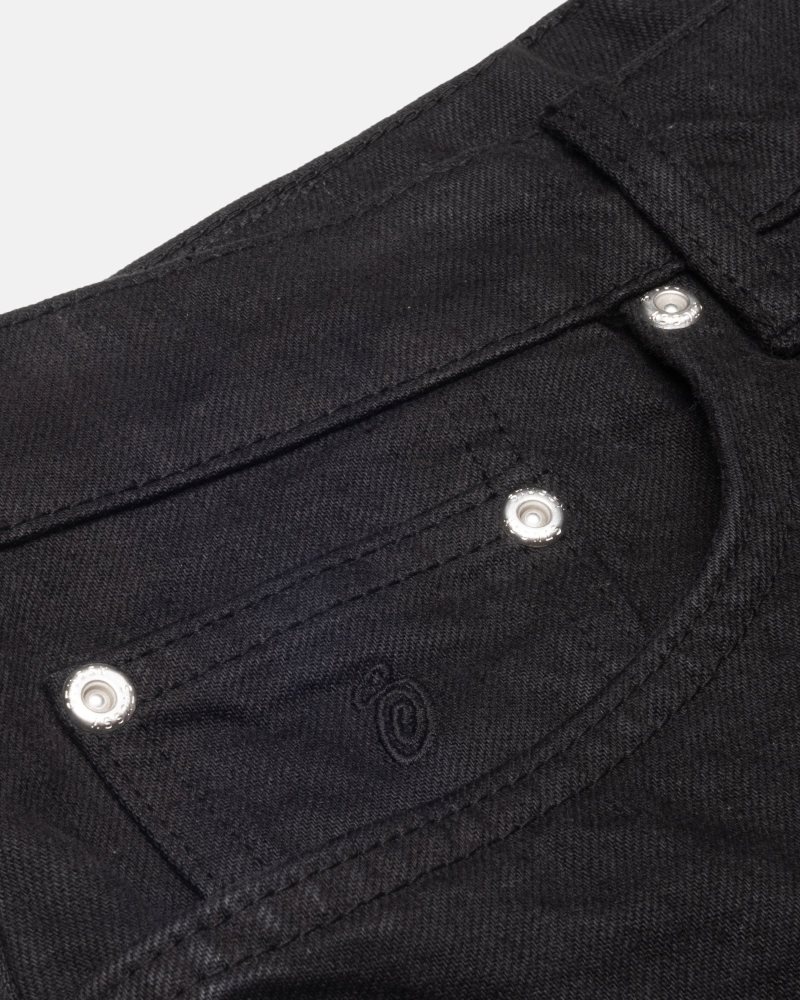 Jean Stussy Big Ol' Overdyed Noir | FLM-8244134