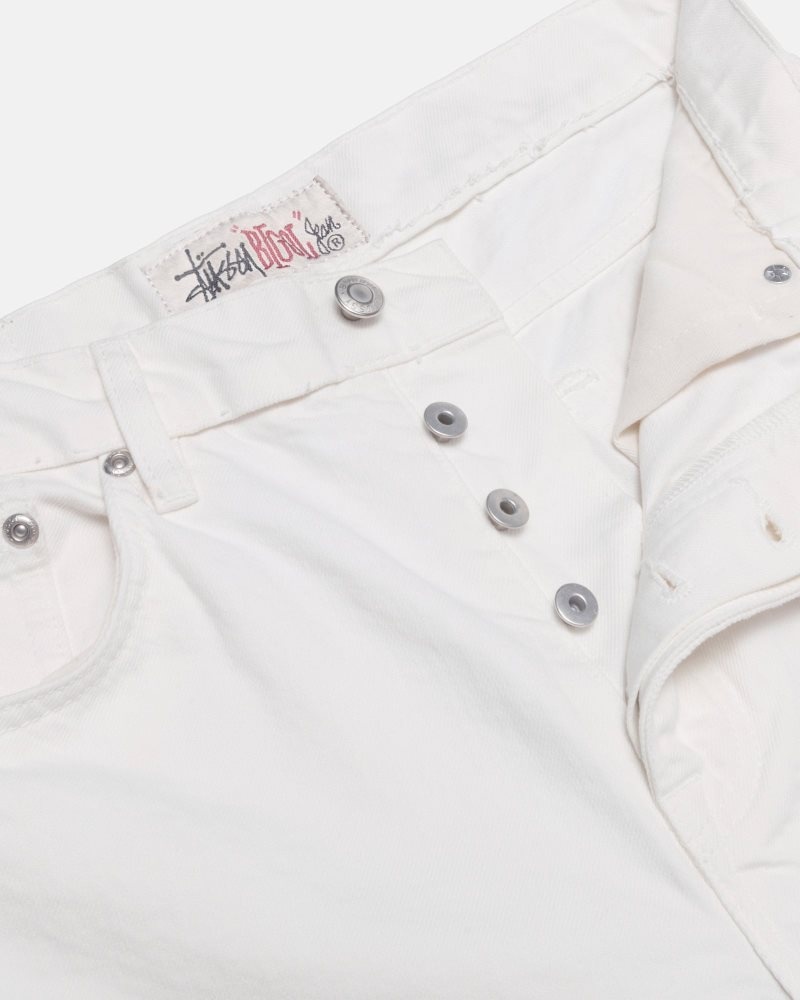 Jean Stussy Big Ol' Overdyed Bone | UPB-2744550