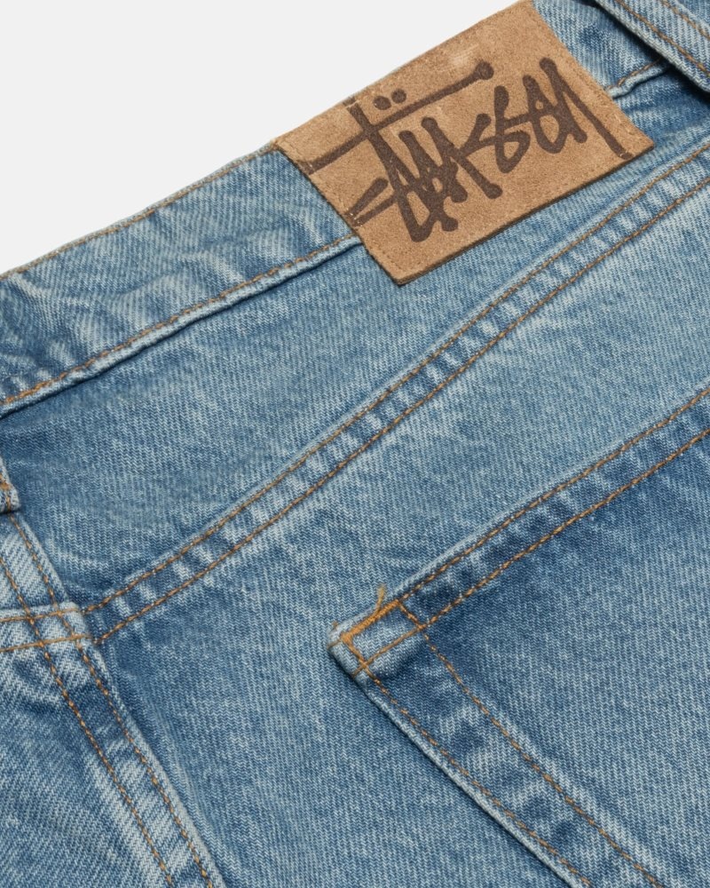 Jean Stussy Big Ol' Denim Bleu | QDS-0598062