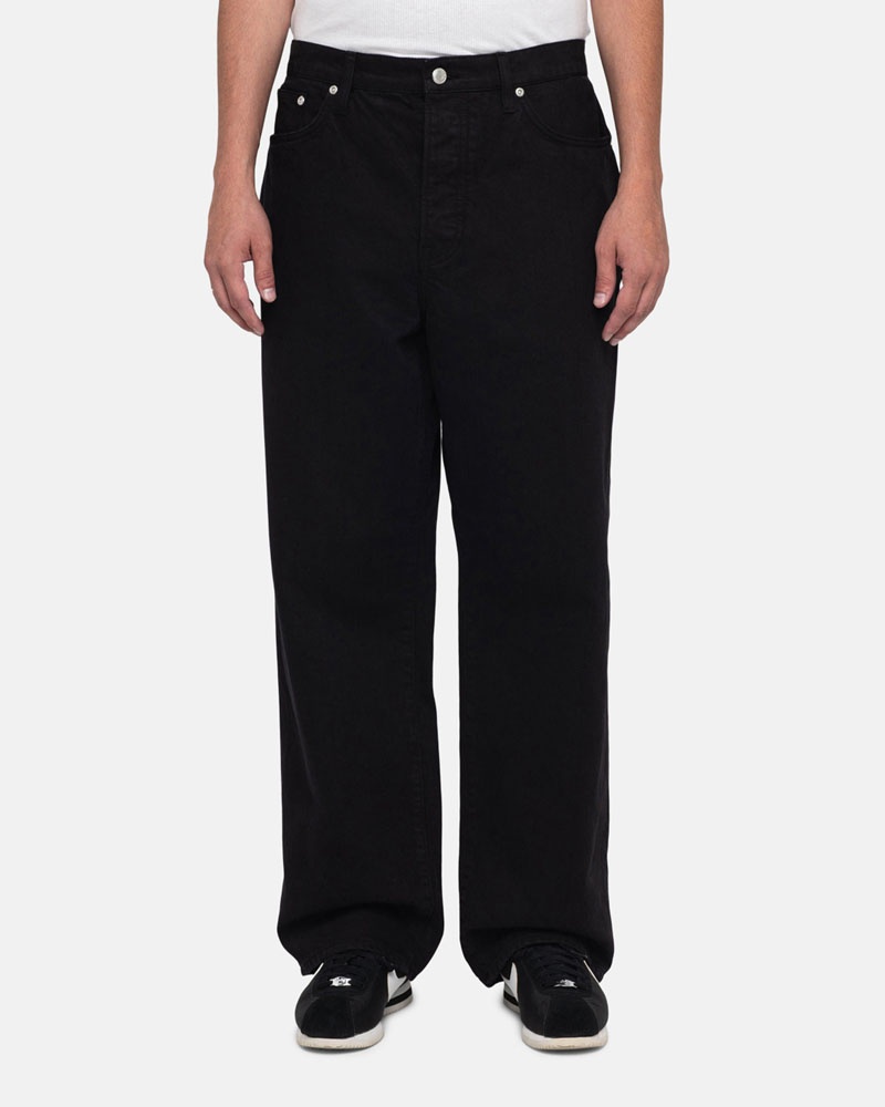 Jean Stussy Big Ol' Overdyed Noir | FLM-8244134