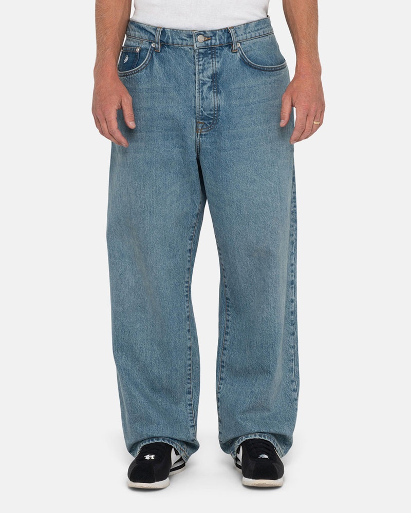 Jean Stussy Big Ol' Denim Bleu | QDS-0598062