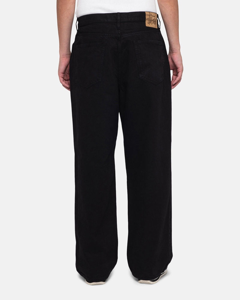 Jean Stussy Big Ol' Overdyed Noir | FLM-8244134