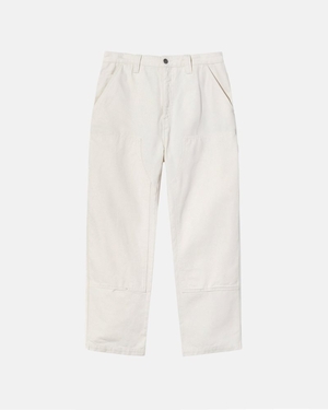 Pantalon Stussy Travail Tela Bone | EZB-2905930