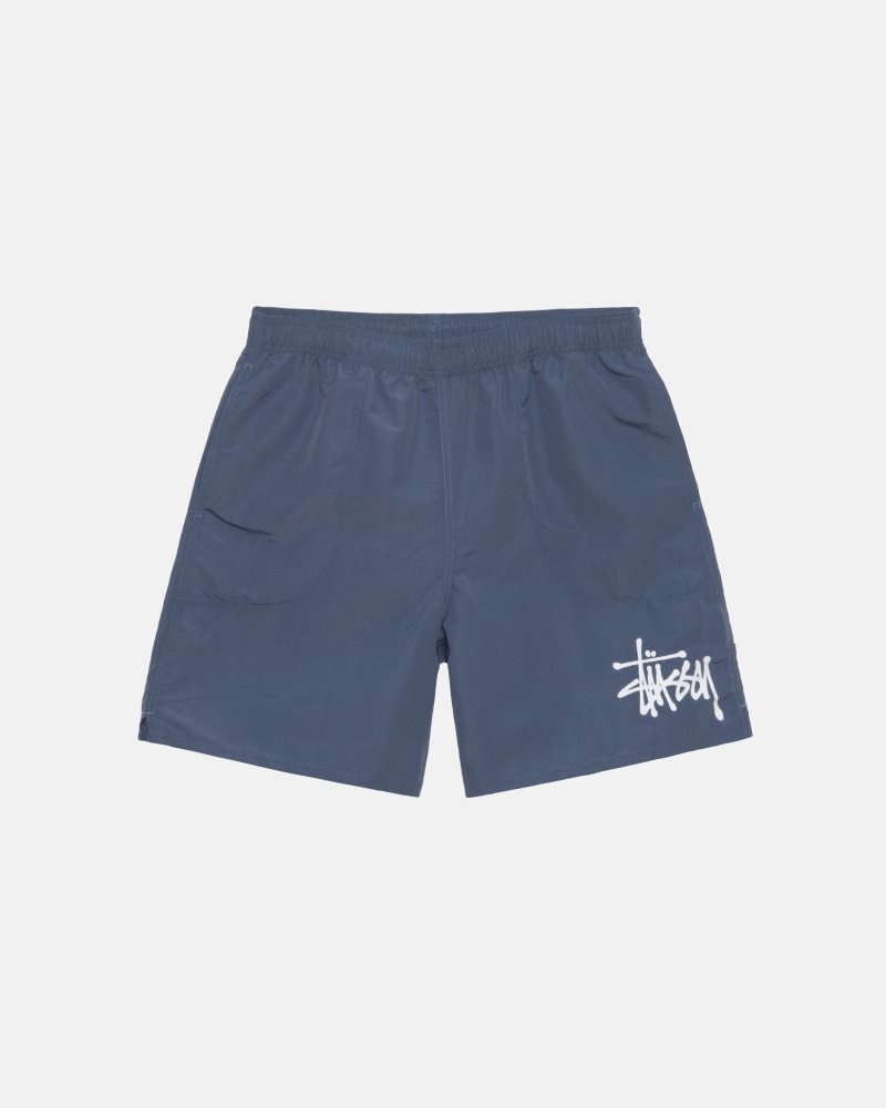 Short Stussy D'eau Big Basic Bleu Marine | TTU-2651516