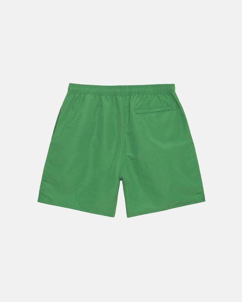 Short Stussy D'eau Big Basic Vert | QNH-0222330