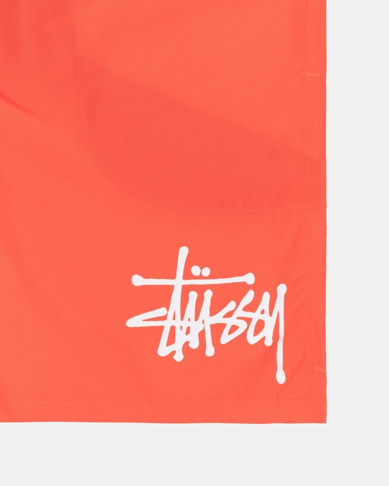 Short Stussy D'eau Big Basic Corail | JAB-1940023