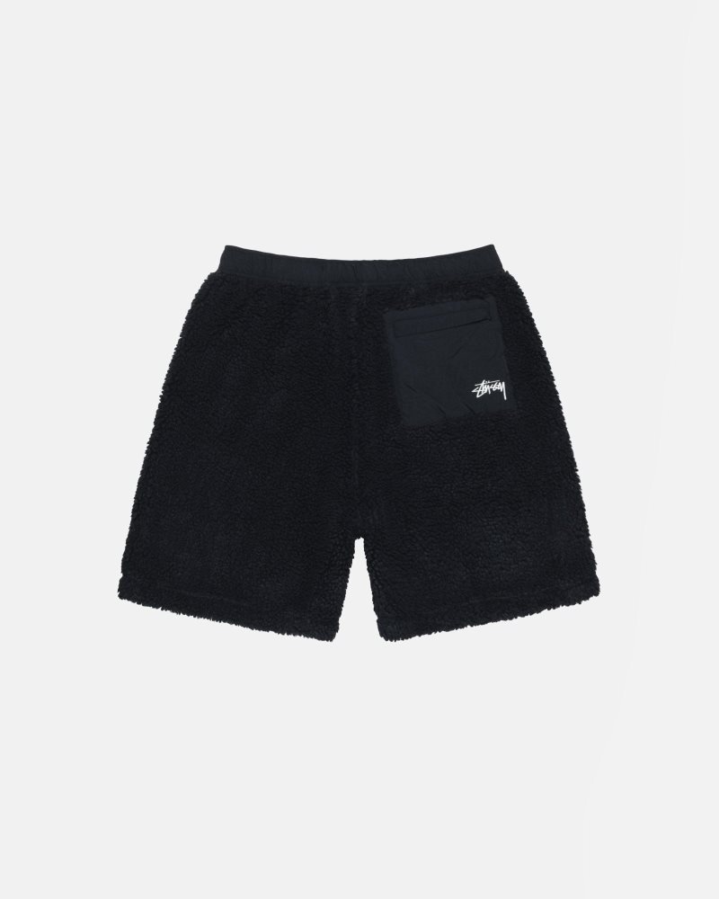 Short Stussy Sherpa Noir | OMA-4010693