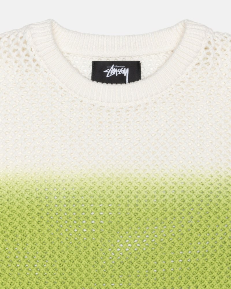 Pull Stussy Pigment Dyed Loose Gauge Vert | GVO-9207953