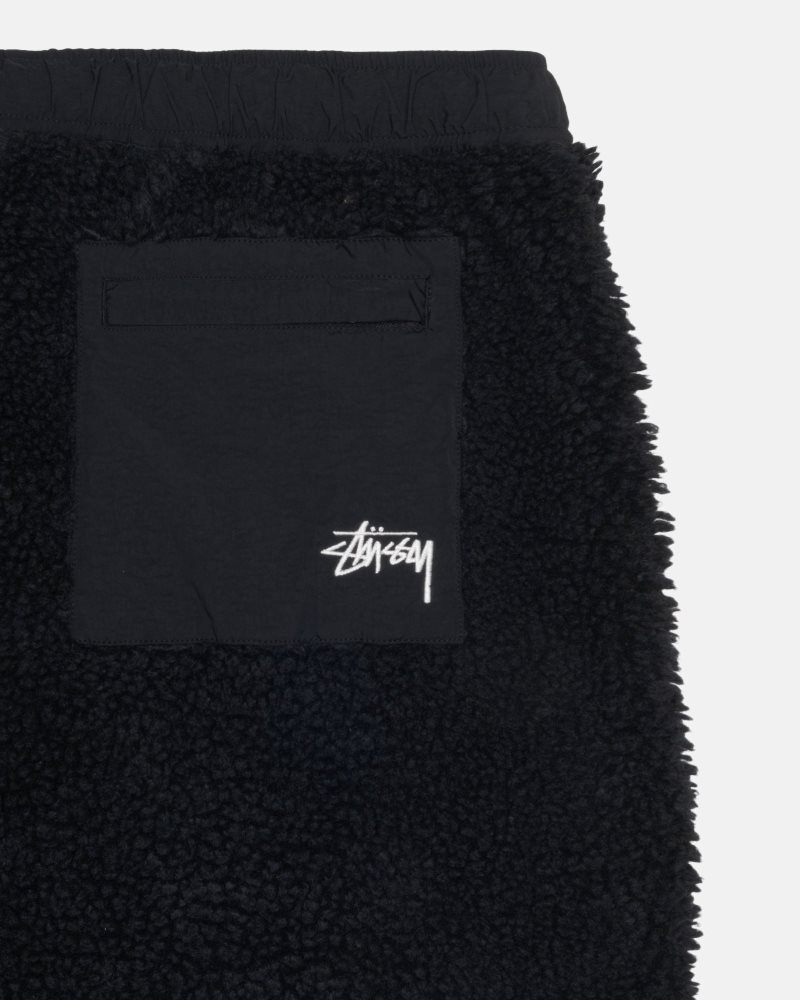 Short Stussy Sherpa Noir | OMA-4010693