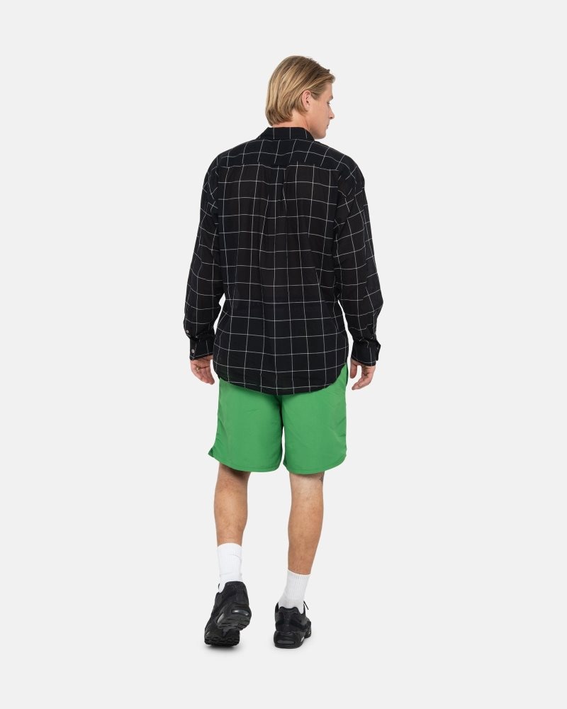 Short Stussy D'eau Big Basic Vert | QNH-0222330