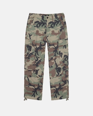 Pantalon Stussy Surplus Cargo Ripstop Camouflage | IYA-0366356