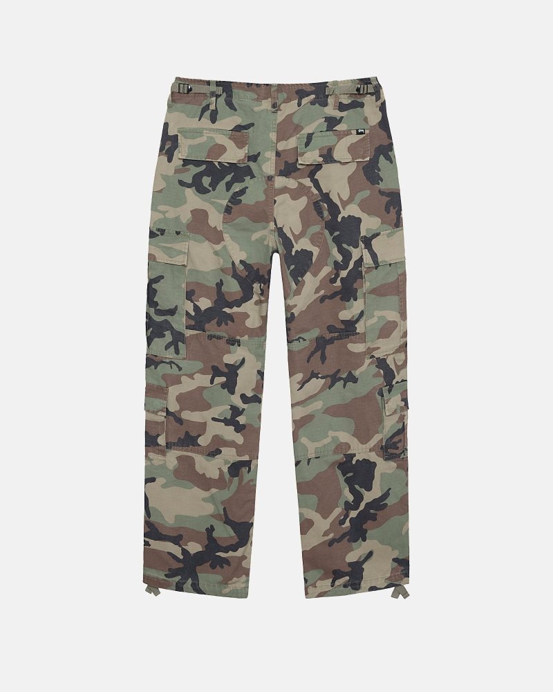 Pantalon Stussy Surplus Cargo Ripstop Camouflage | IYA-0366356