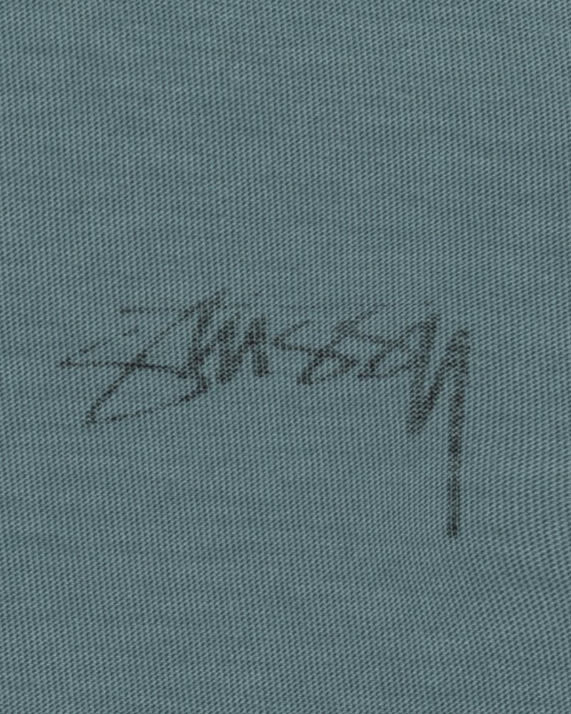 T Shirts Stussy Lazy Ls Teal | PBD-4481561