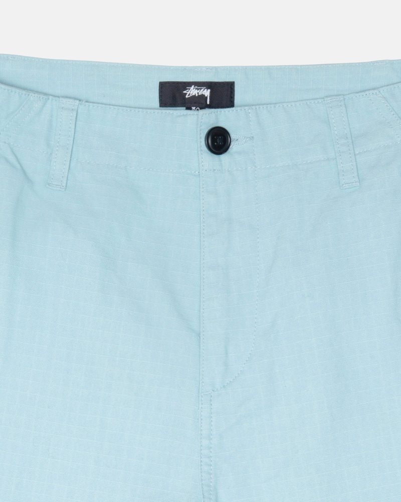 Pantalon Stussy Surplus Cargo Ripstop Aquamarine | OAY-9232255