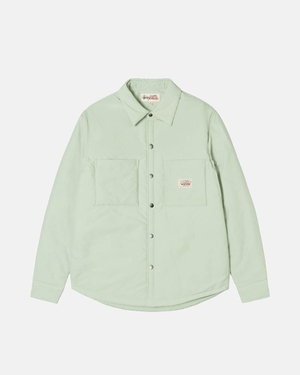 Chemise Stussy Rembourré Tech Over Vert | DMS-9888263