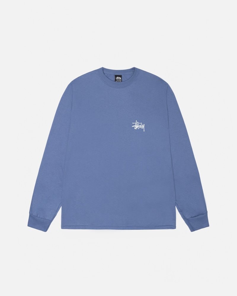 T Shirts Stussy Basic Stüssy Ls Storm | QCR-8667100