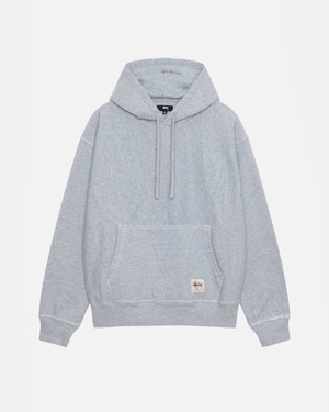 Sweat a Capuche Stussy Contrast Stitch Label Grise | RSS-8281228