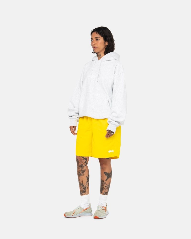 Short Stussy D'eau Stock Jaune | ONE-2441091