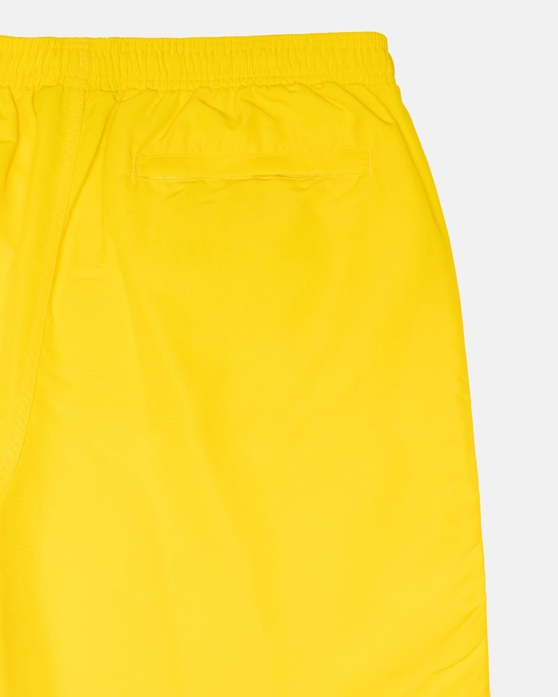 Short Stussy D'eau Stock Jaune | ONE-2441091