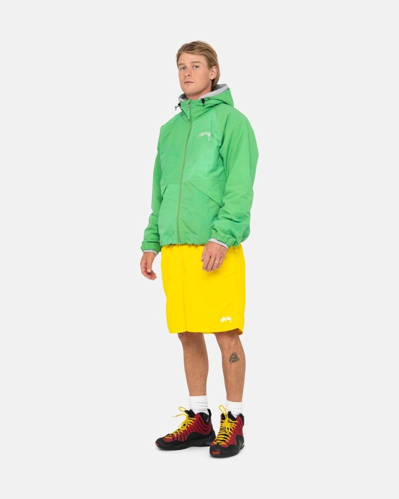 Short Stussy D'eau Stock Jaune | ONE-2441091